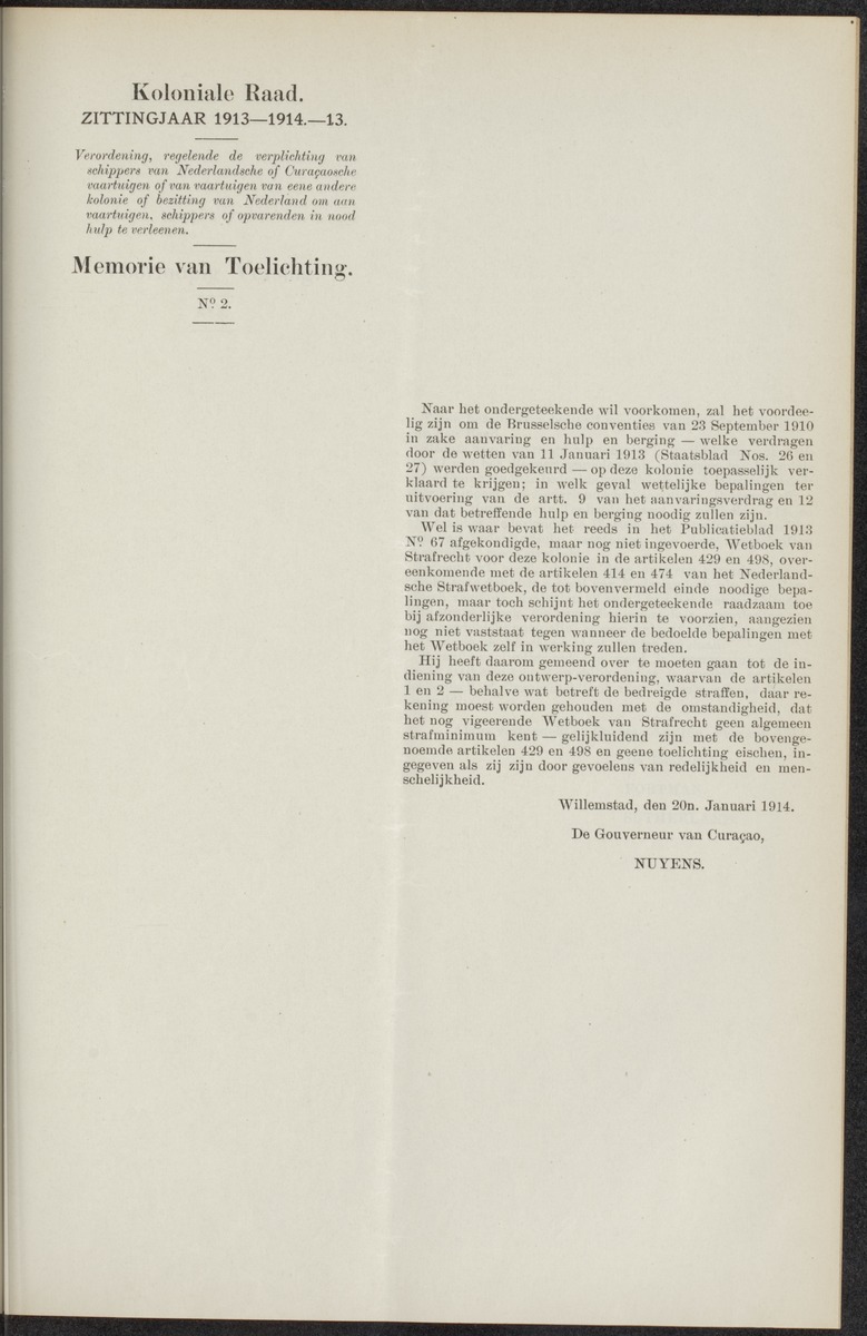 Notulen der zittingen - 