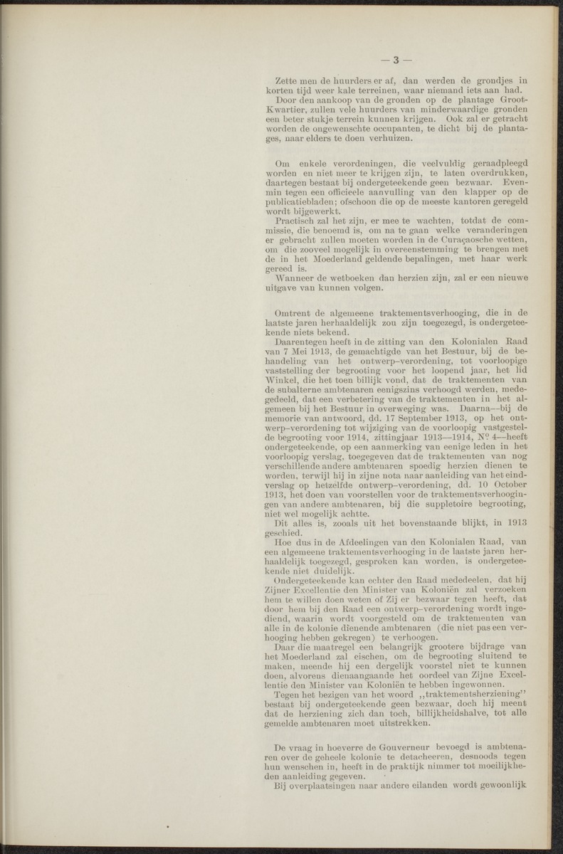Notulen der zittingen - 