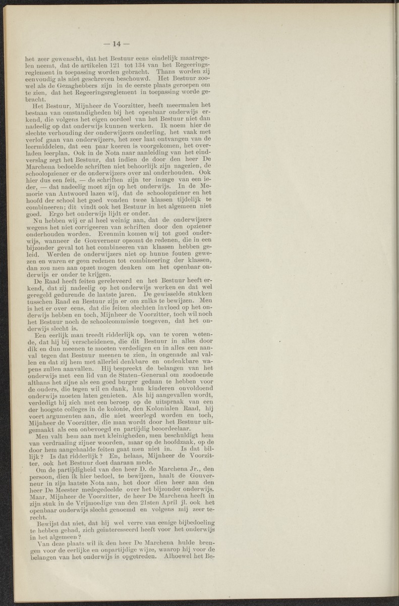Notulen der zittingen - 