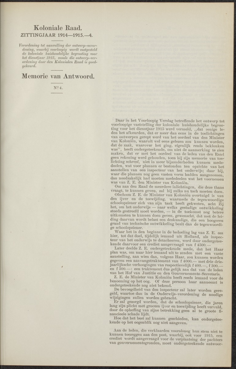 Notulen der zittingen - 
