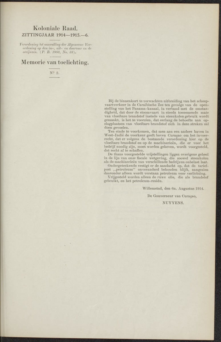 Notulen der zittingen - 