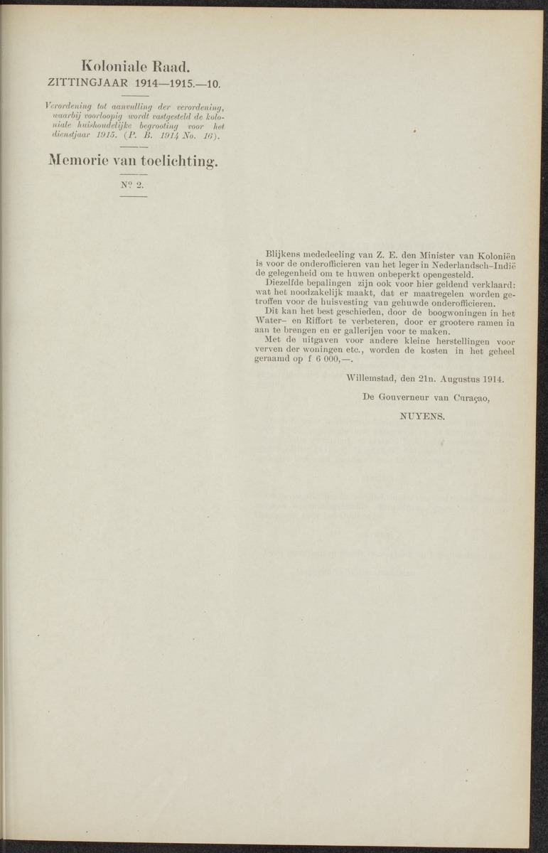 Notulen der zittingen - 