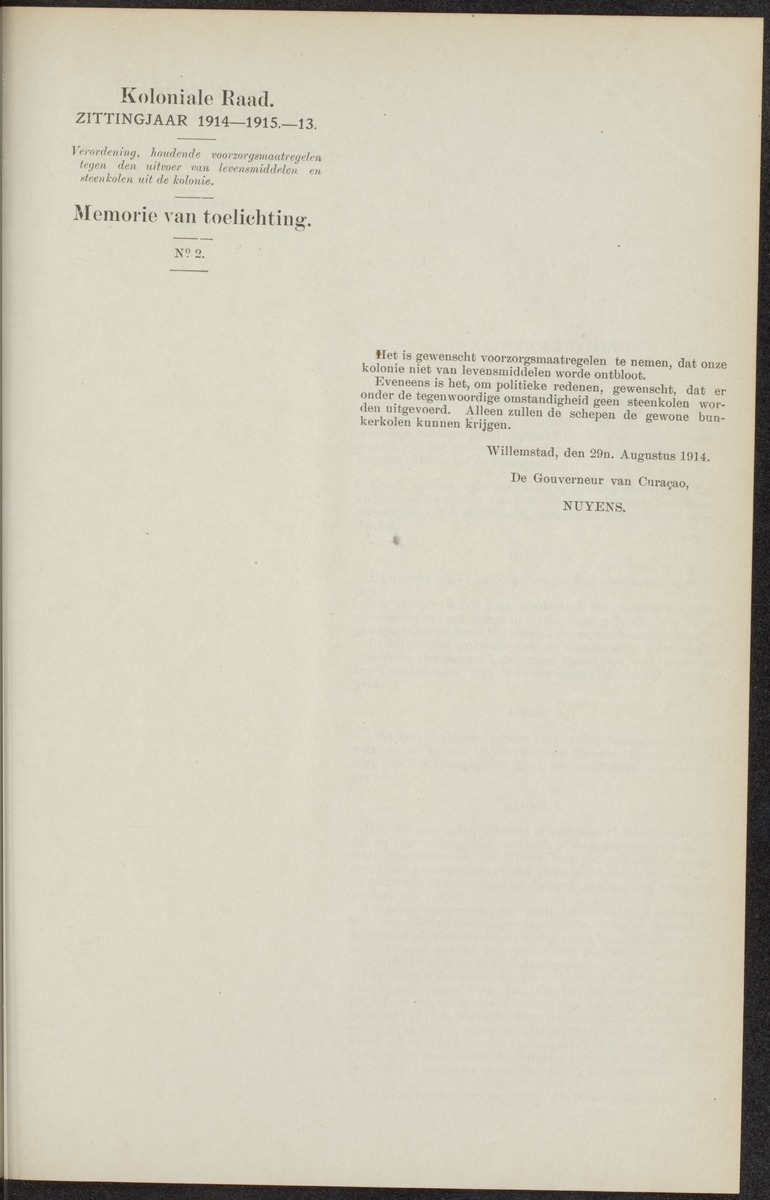 Notulen der zittingen - 