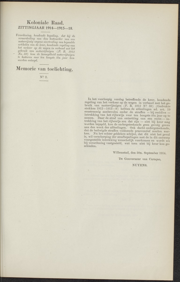 Notulen der zittingen - 