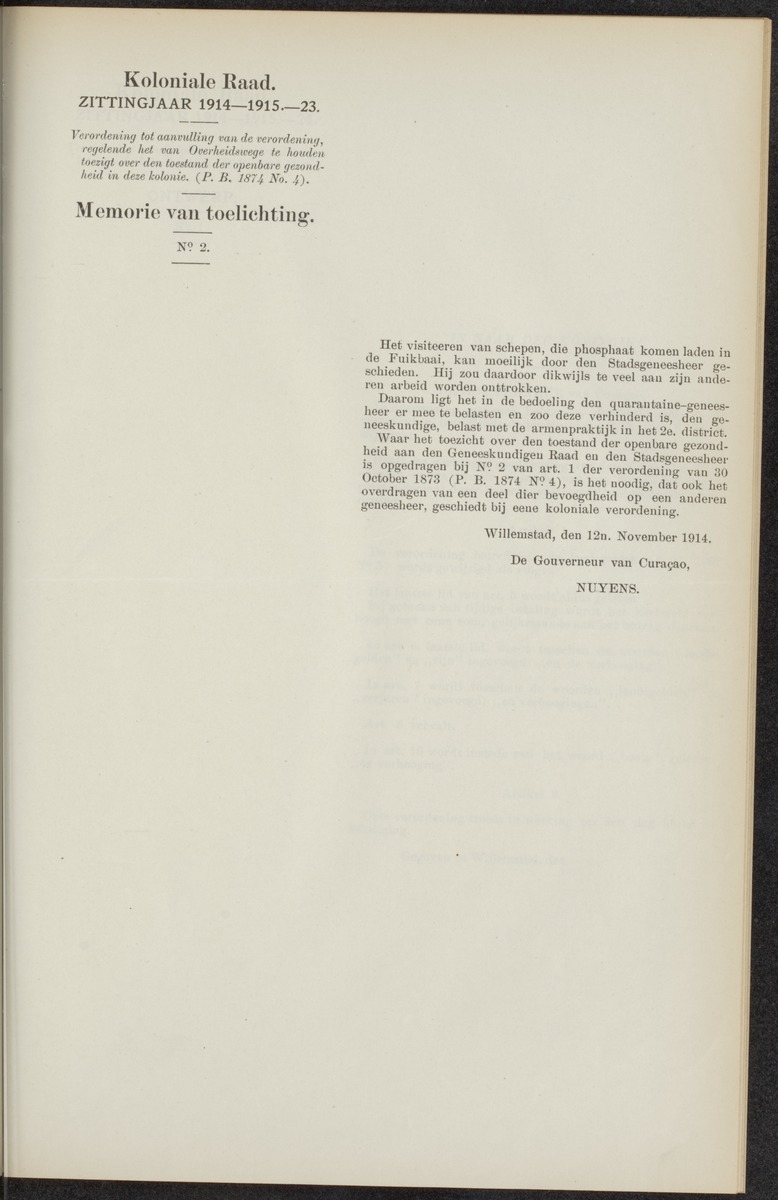 Notulen der zittingen - 