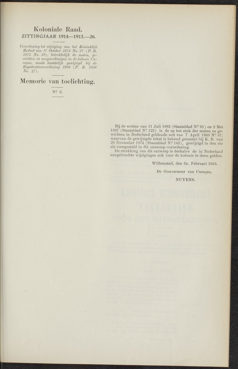 Notulen der zittingen - 