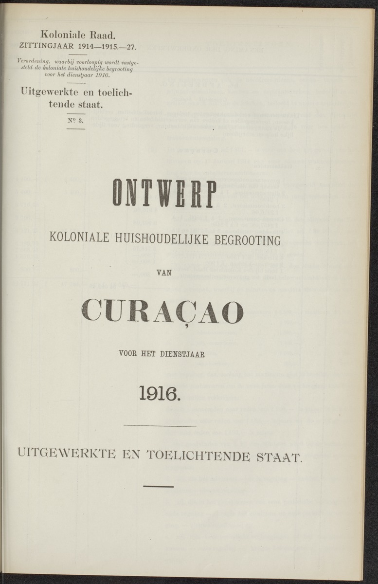 Notulen der zittingen - 