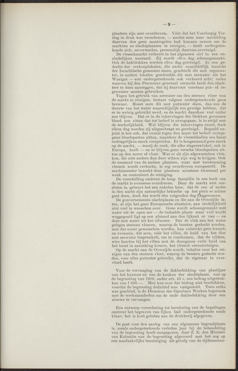 Notulen der zittingen - 