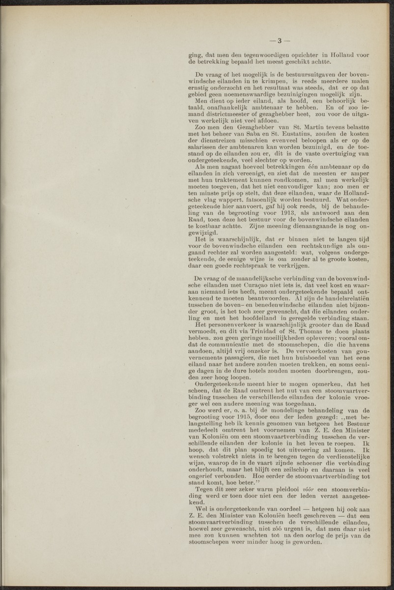 Notulen der zittingen - 