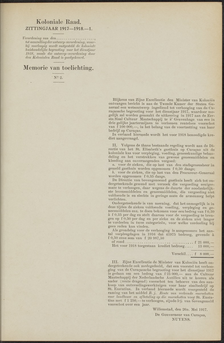 Notulen der zittingen - 