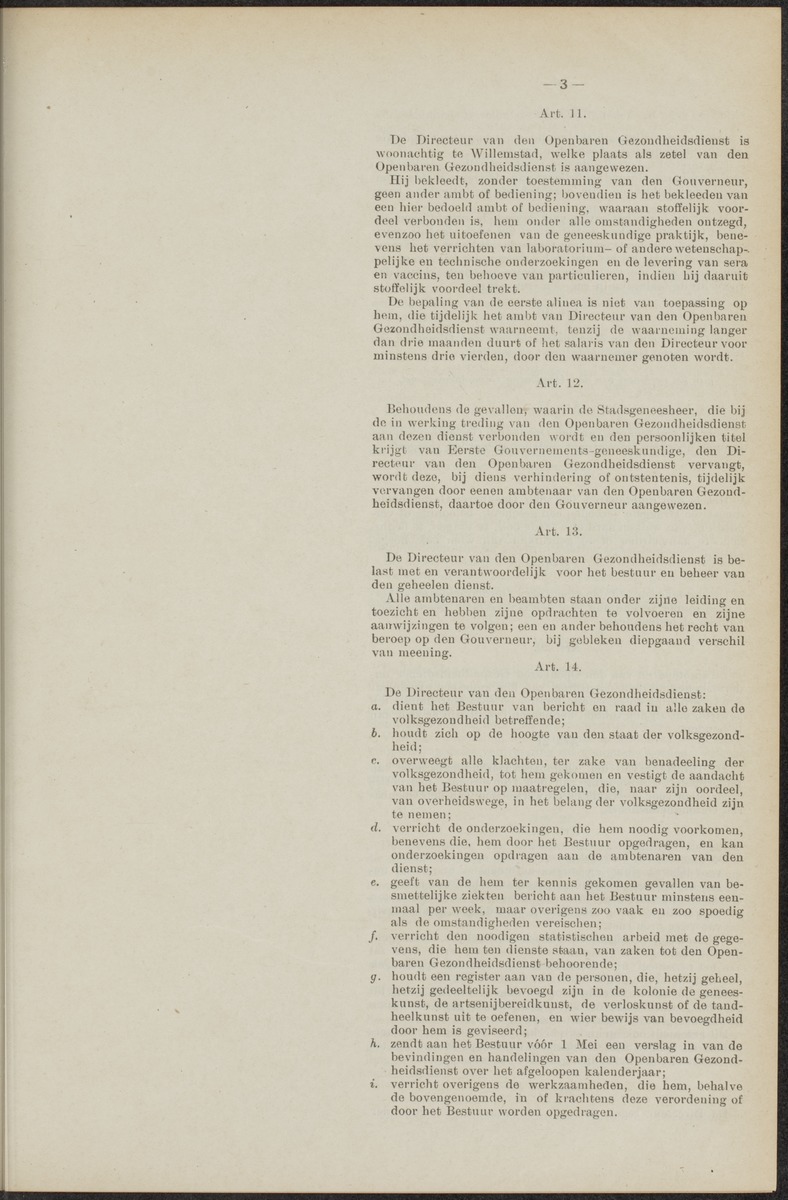 Notulen der zittingen - 
