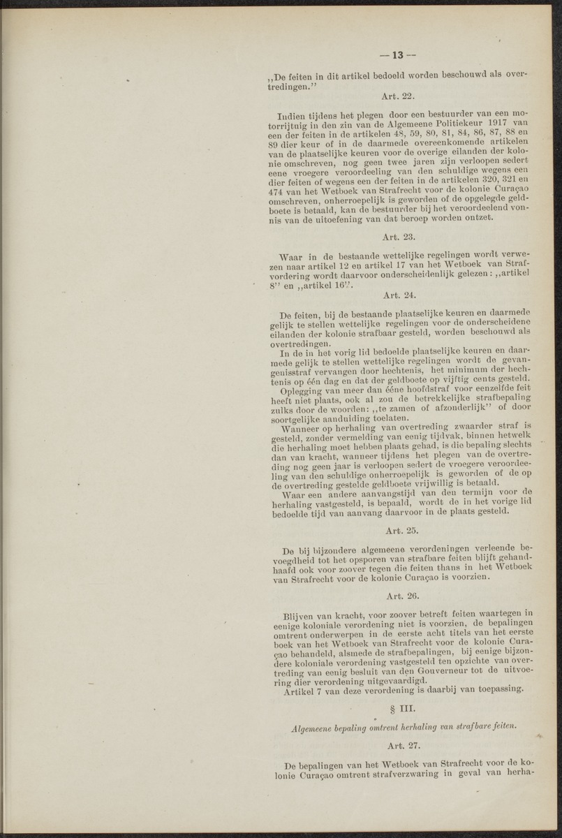 Notulen der zittingen - 