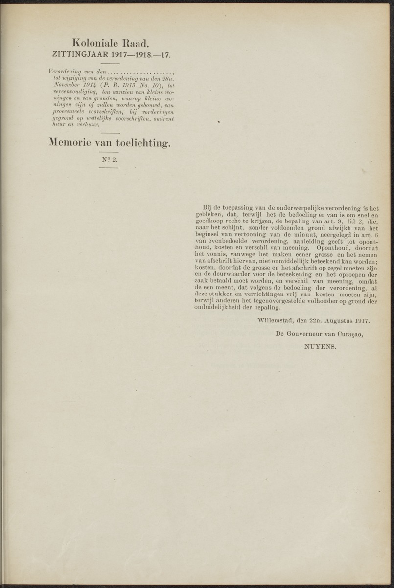 Notulen der zittingen - 