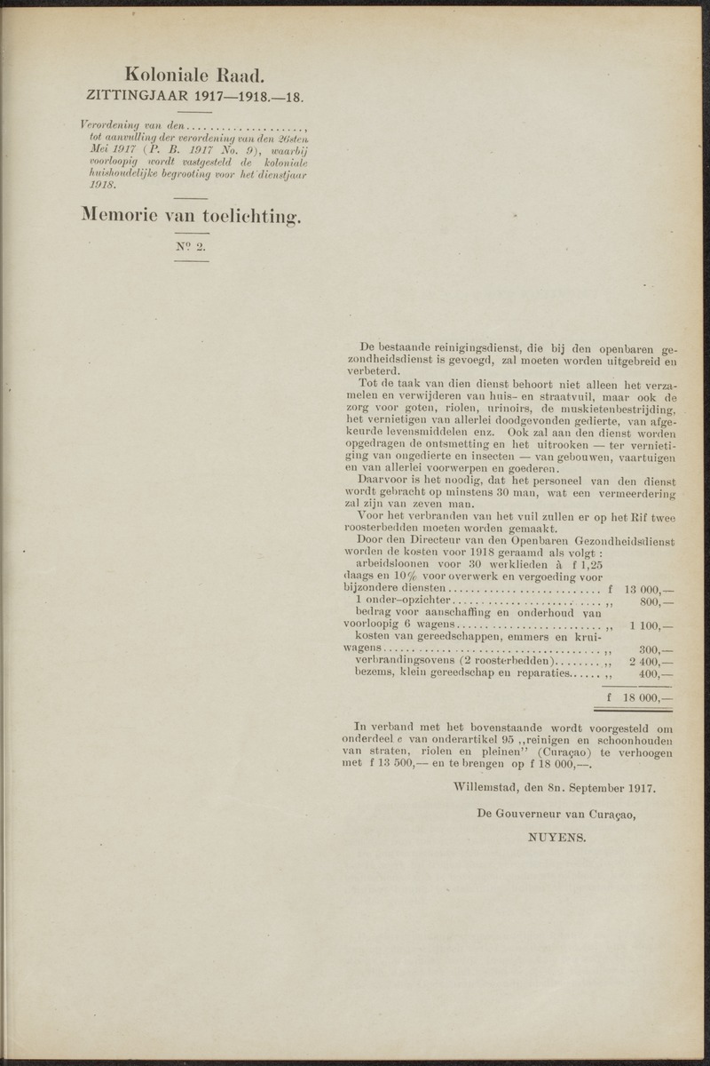 Notulen der zittingen - 