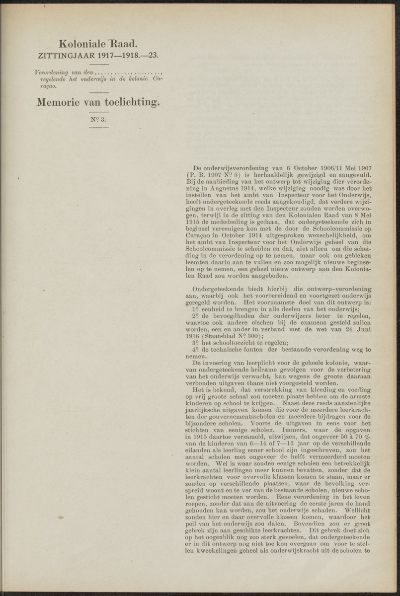 Notulen der zittingen - 