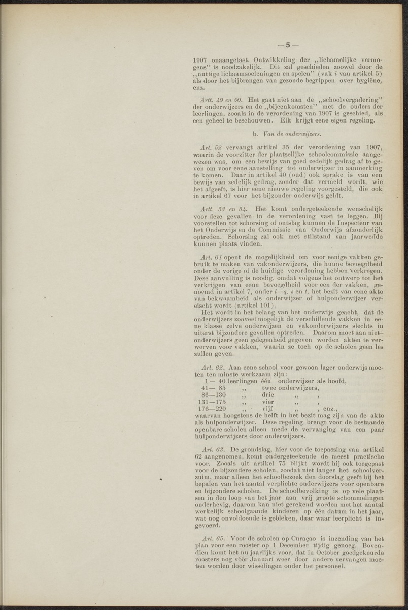 Notulen der zittingen - 