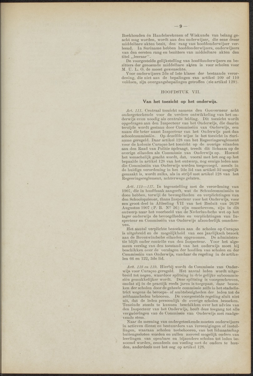 Notulen der zittingen - 