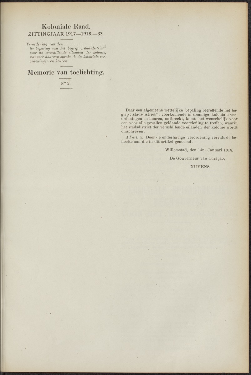 Notulen der zittingen - 