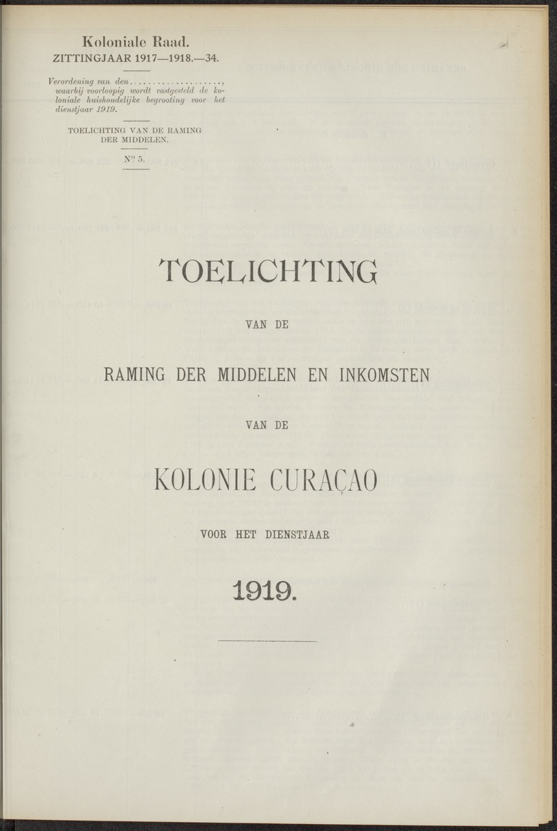 Notulen der zittingen - 
