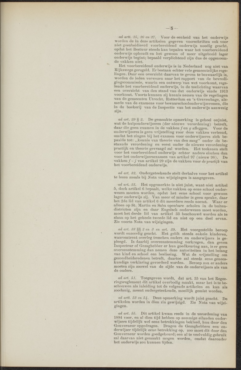 Notulen der zittingen - 