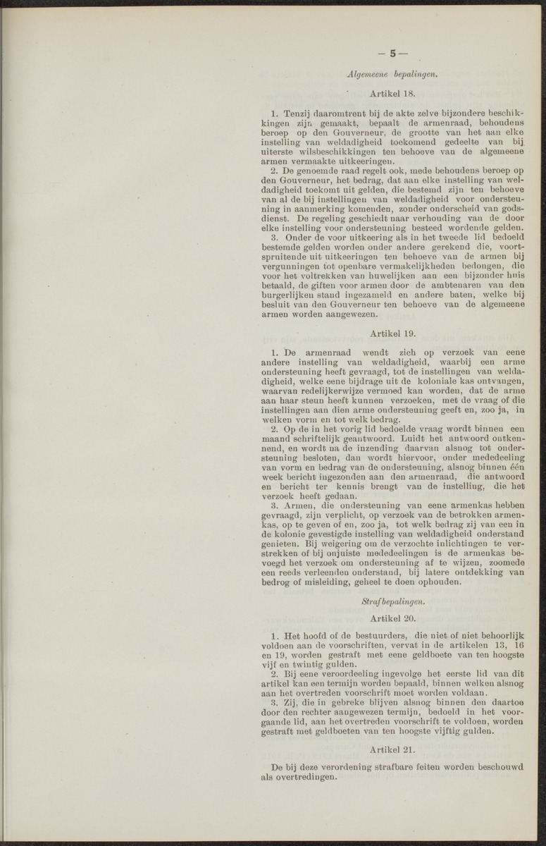 Notulen der zittingen - 