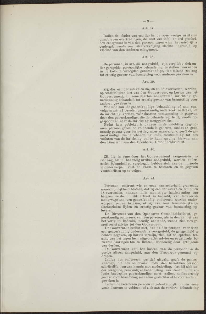 Notulen der zittingen - 