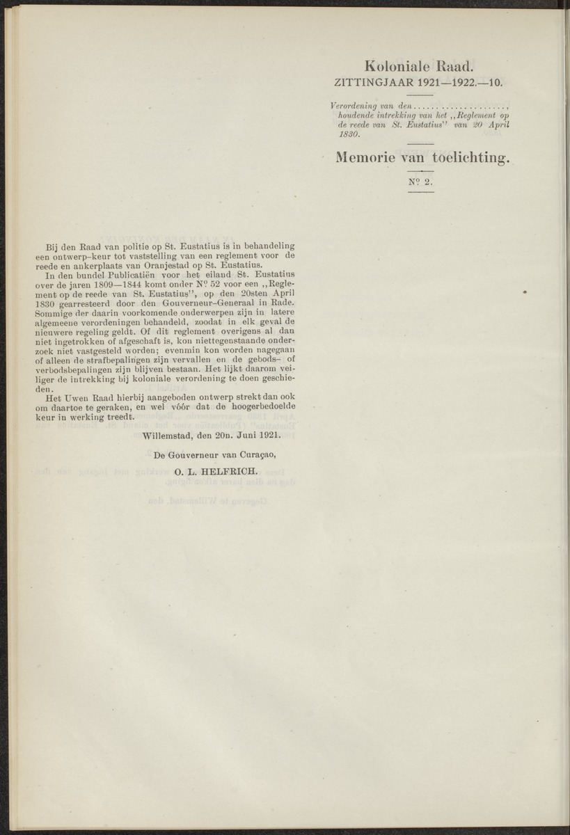 Notulen der zittingen - 