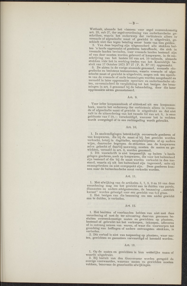Notulen der zittingen - 