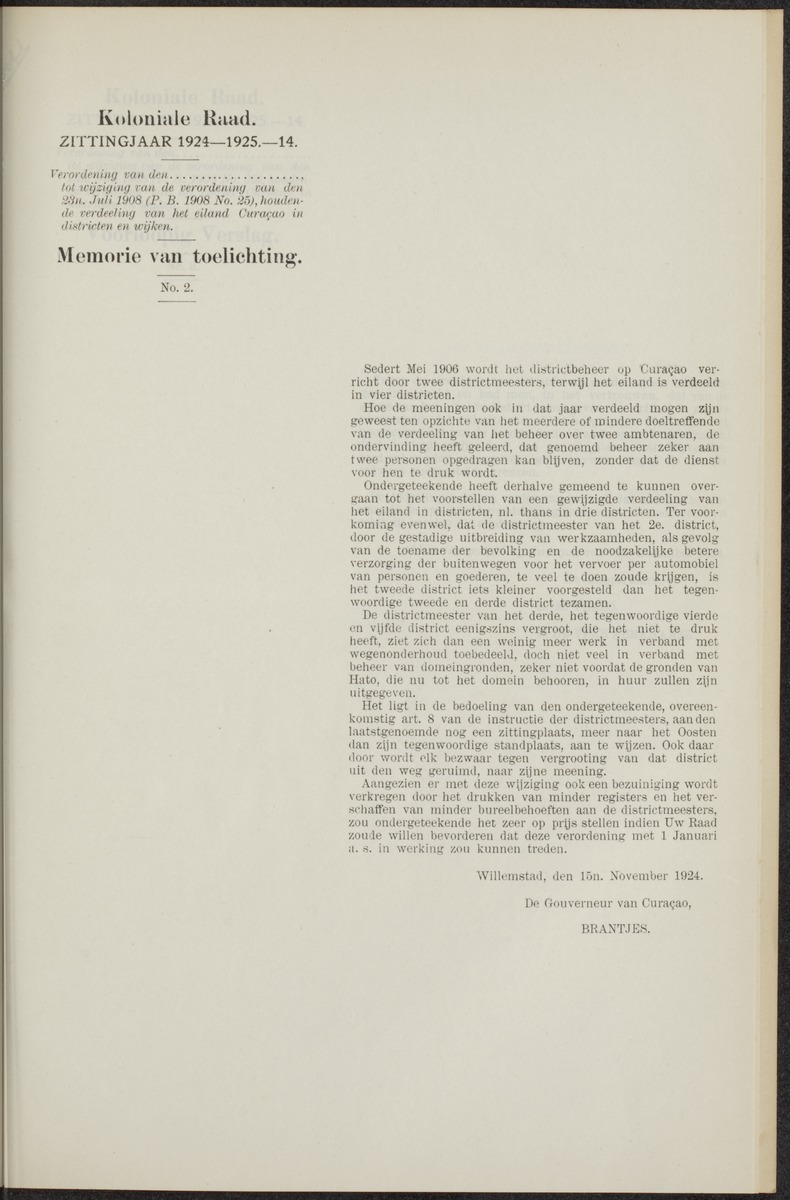 Notulen der zittingen - 