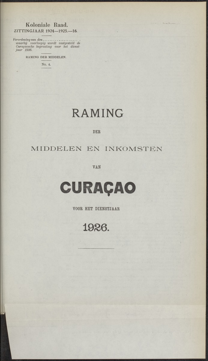 Notulen der zittingen - 