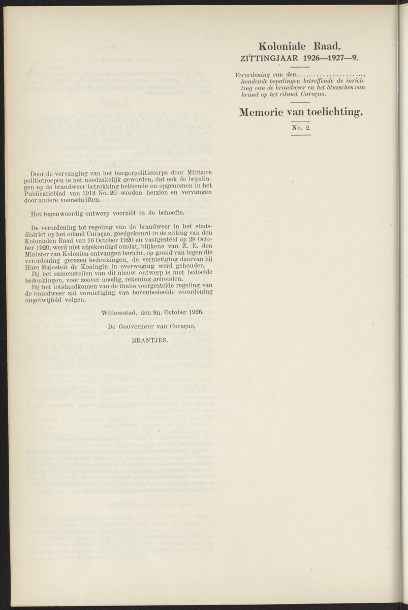 Notulen der zittingen - 