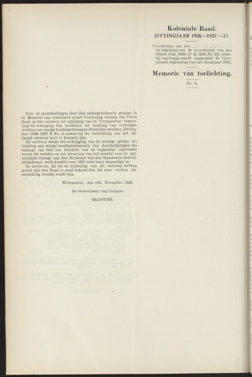 Notulen der zittingen - 
