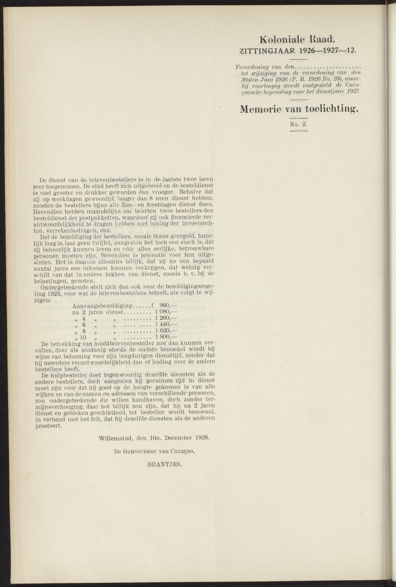 Notulen der zittingen - 