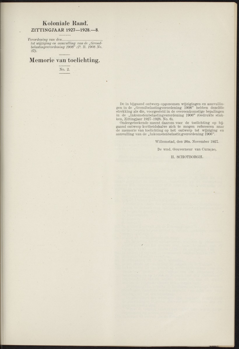 Notulen der zittingen - 