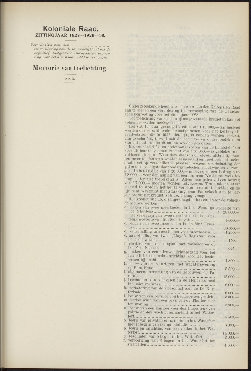 Notulen der zittingen - 