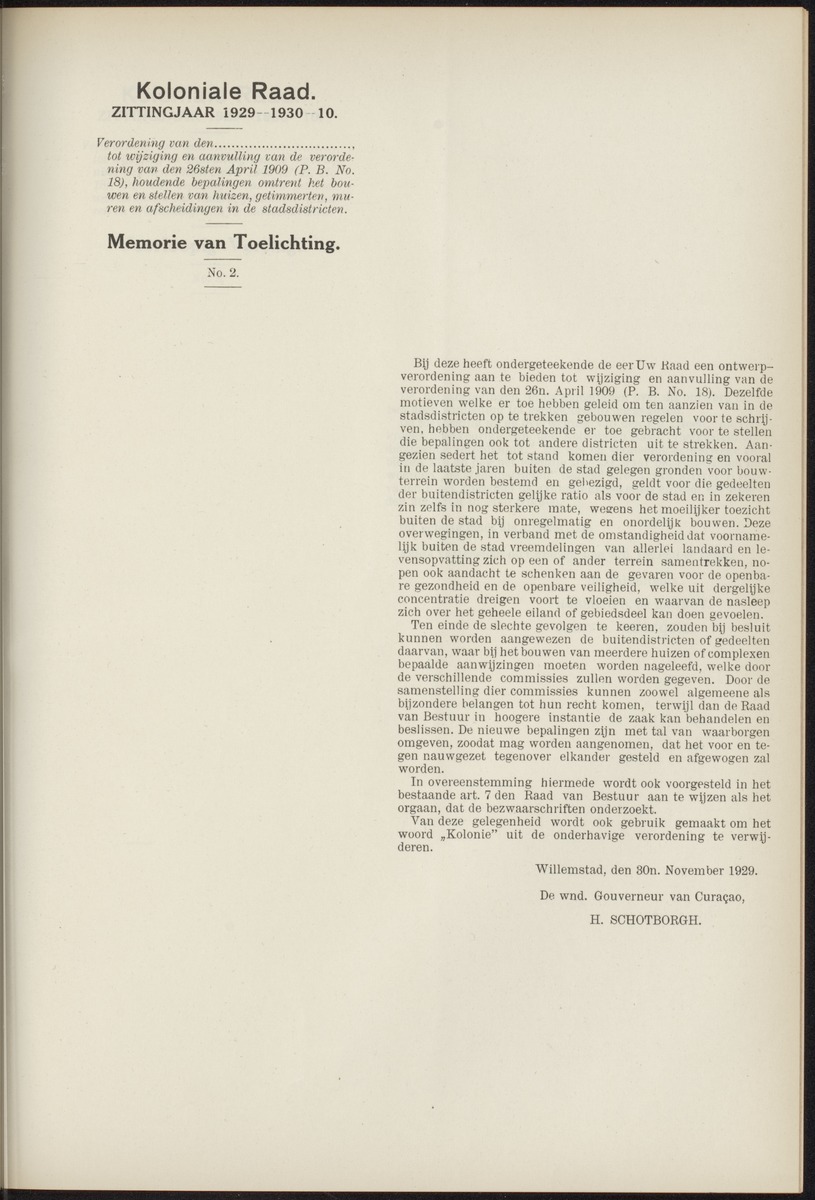 Notulen der zittingen - 