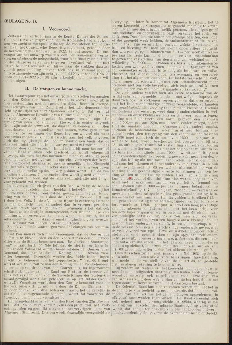 Notulen der zittingen - 