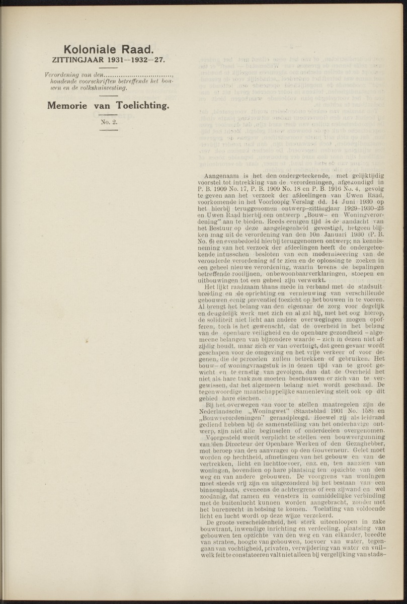 Notulen der zittingen - 