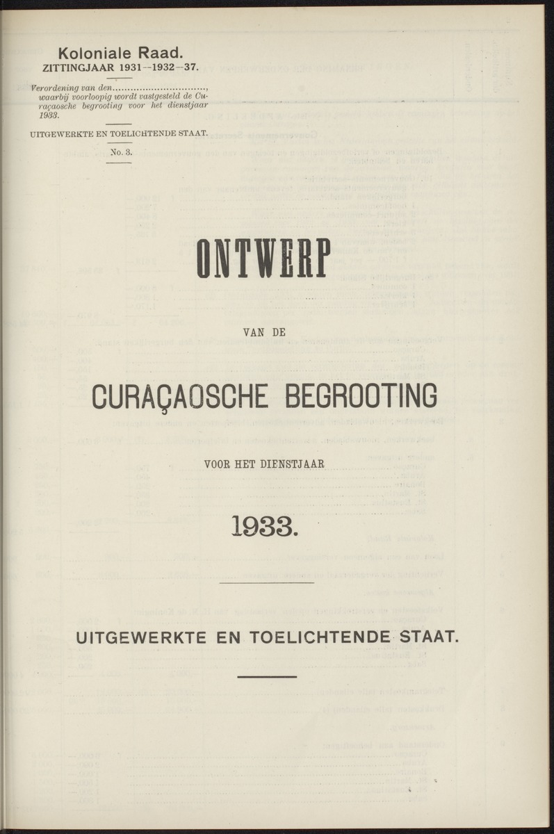 Notulen der zittingen - 