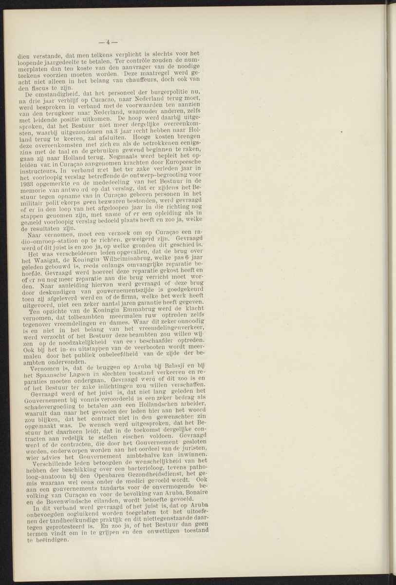 Notulen der zittingen - 