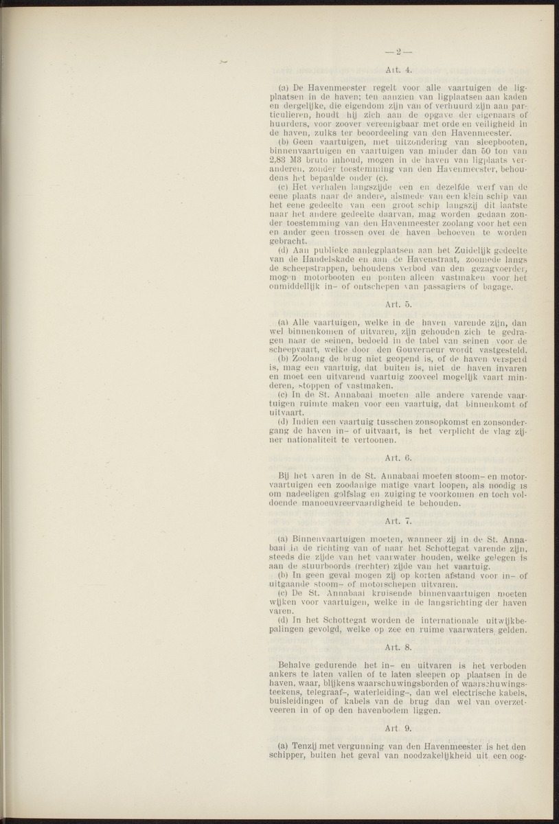 Notulen der zittingen - 