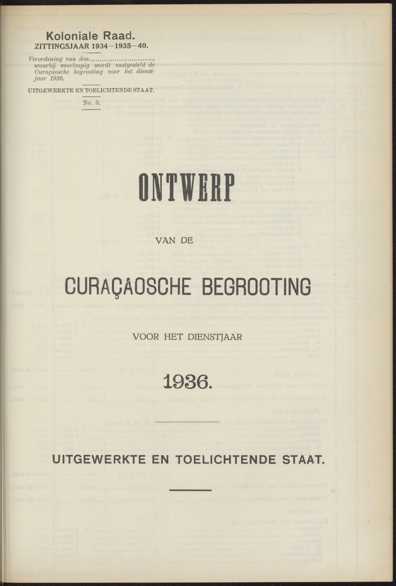 Notulen der zittingen - 