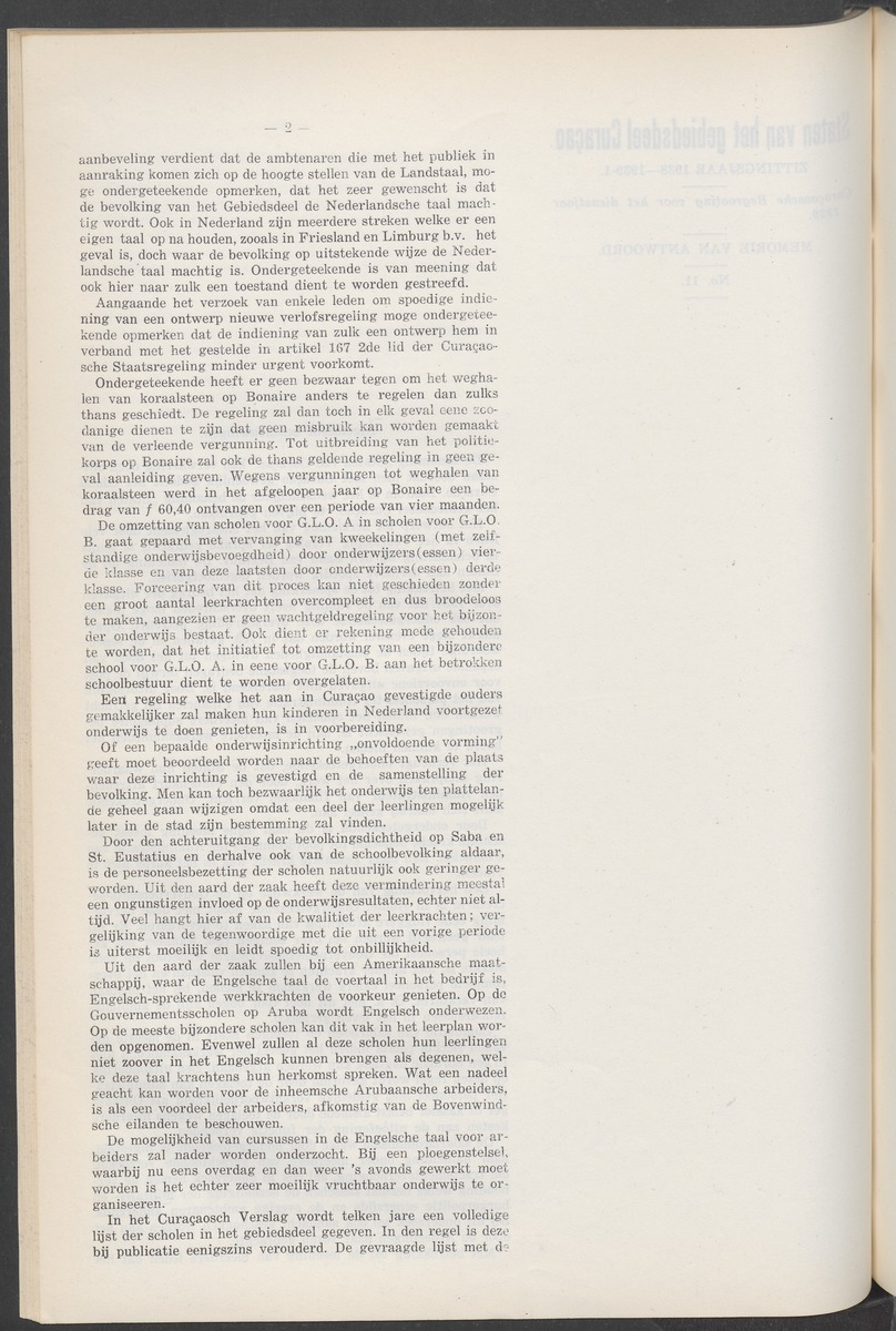 Notulen der zittingen - 
