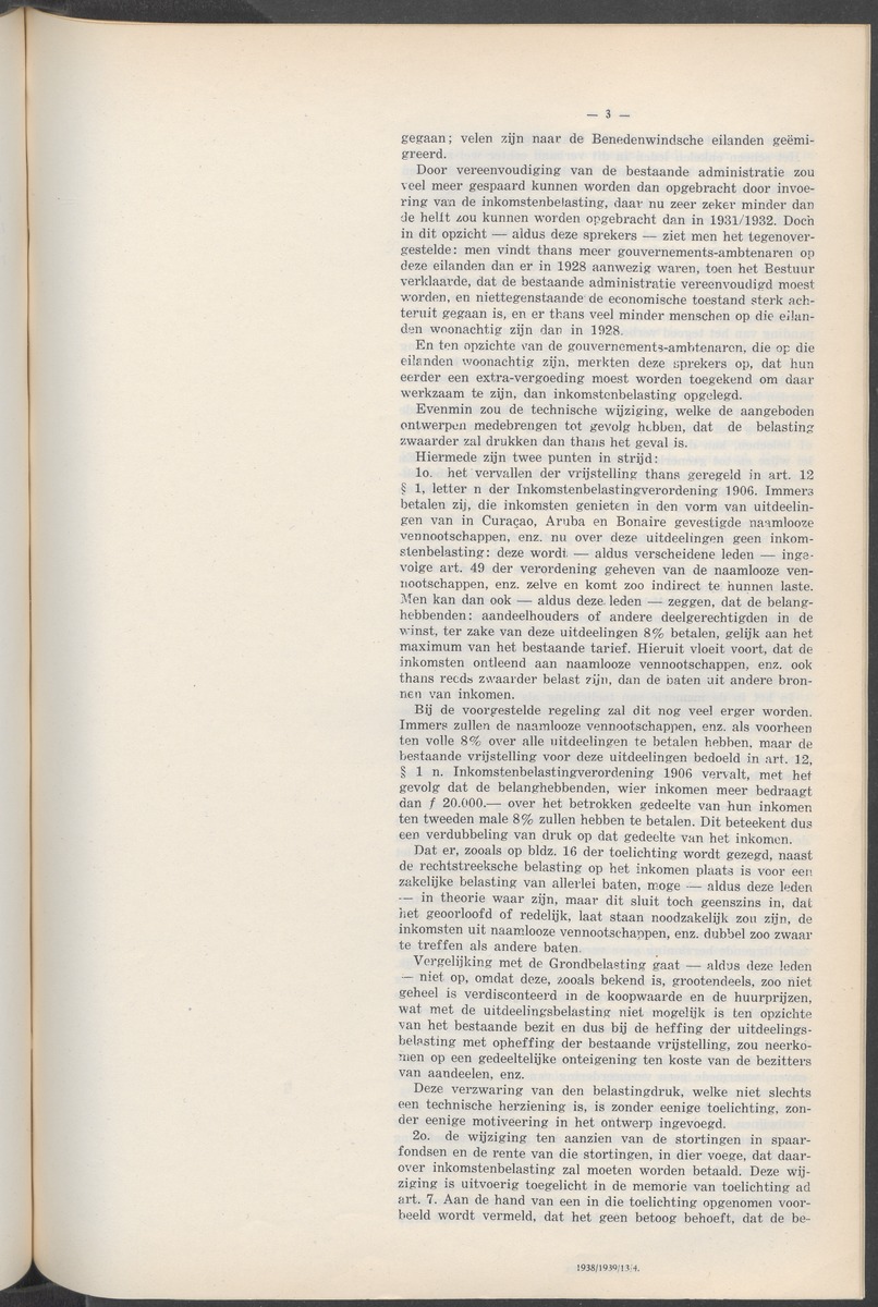 Notulen der zittingen - 