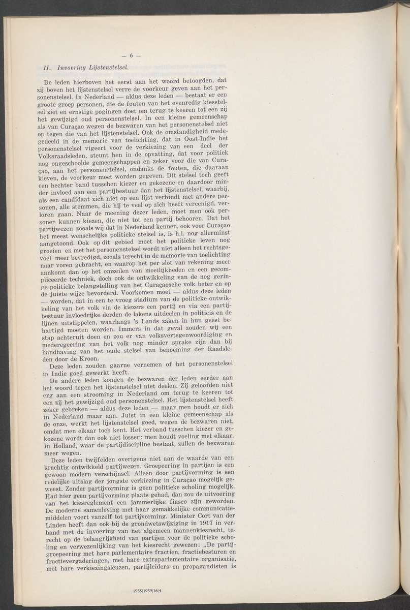 Notulen der zittingen - 