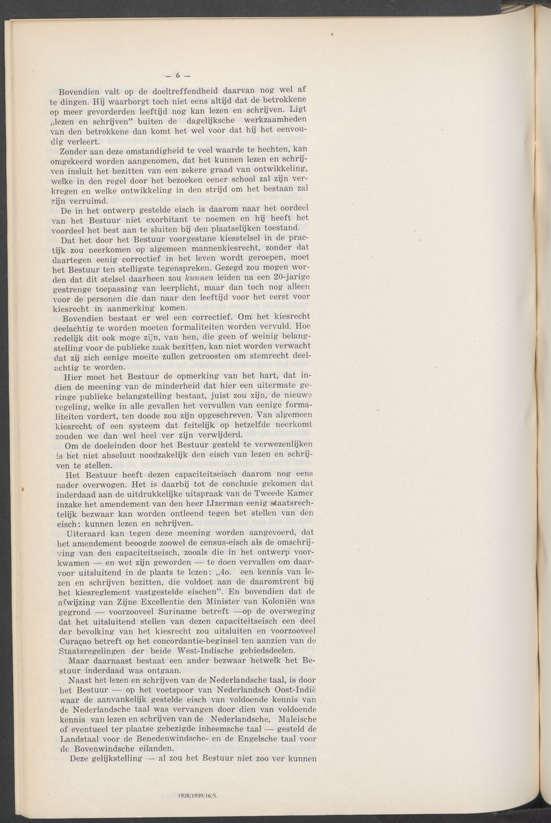 Notulen der zittingen - 