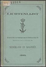 Lichtenlijst van het Koninkrijk der Nederlanden en de koloniën