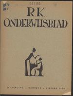 R.K. onderwijsblad voor de Nederlandse Antillen