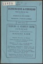Almanaque de Curaçao para el año ..