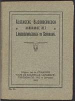 Uitgave van de Commissie voor de Koloniale Landbouwtentoonstelling te Deventer